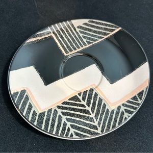 90s Sango The Larry Laslo Collection in Dimension Oval Saucer Plate